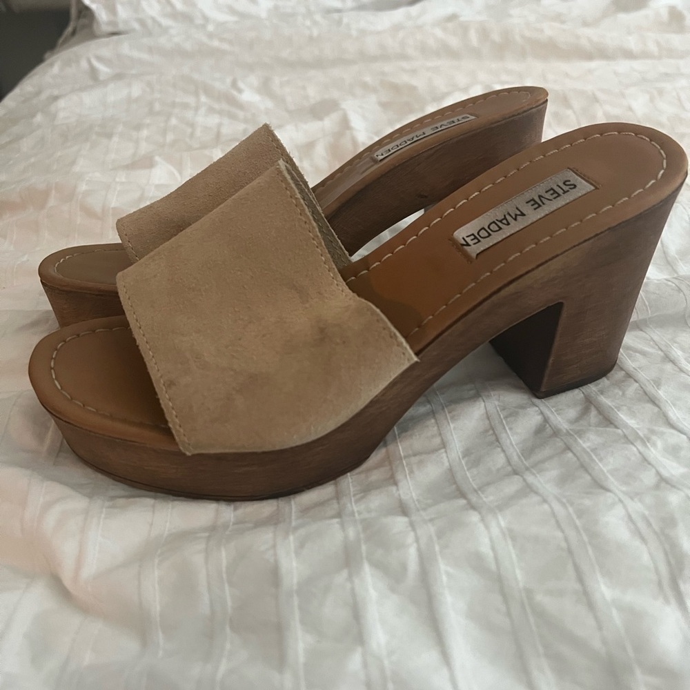 Steve Madden block heel sandals